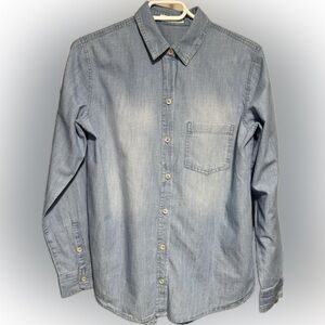 Sonoma Light Blue Women’s S Button-down Shirt